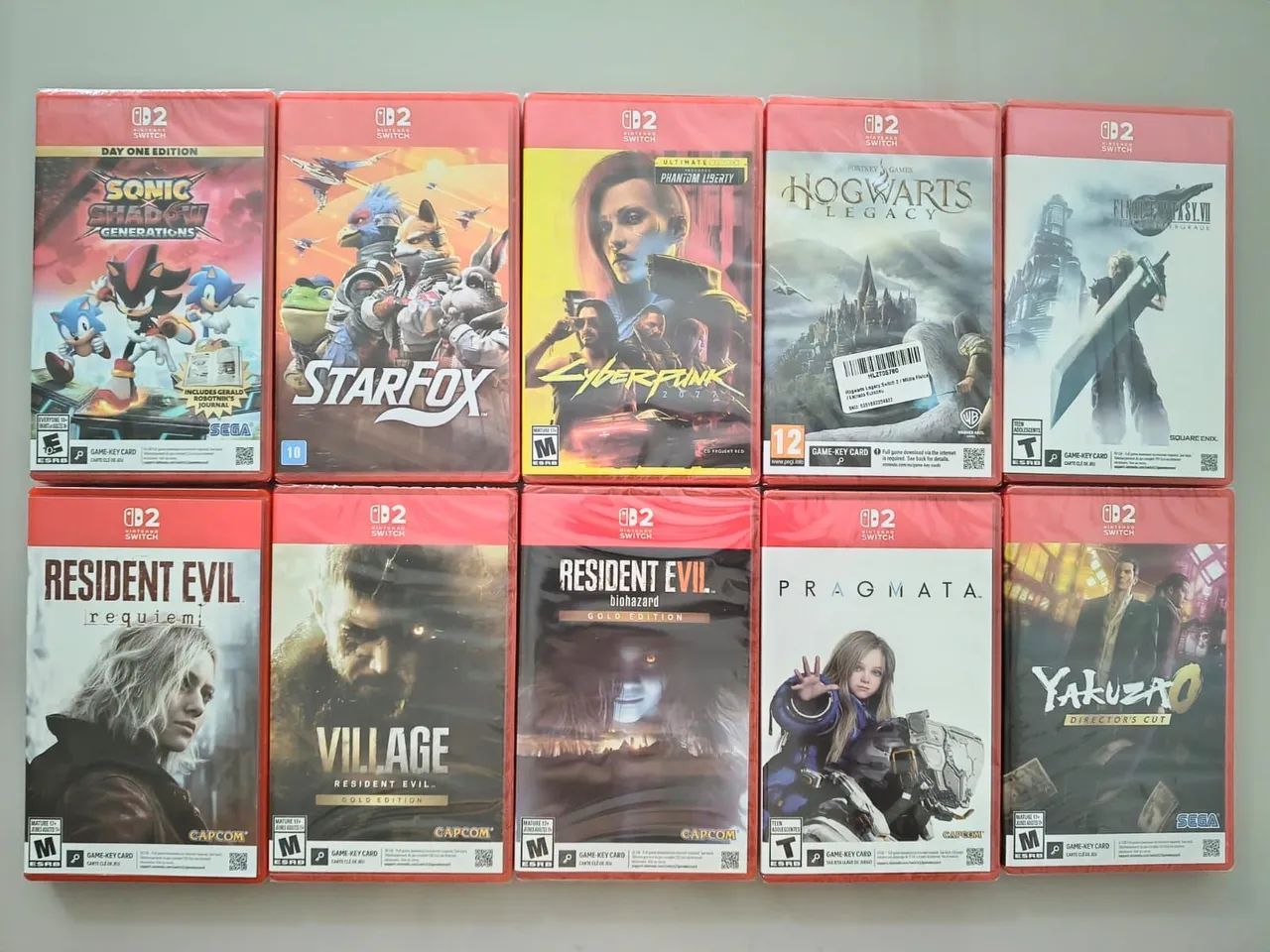 JOGOS LACRADOS NINTENDO SWITCH 2