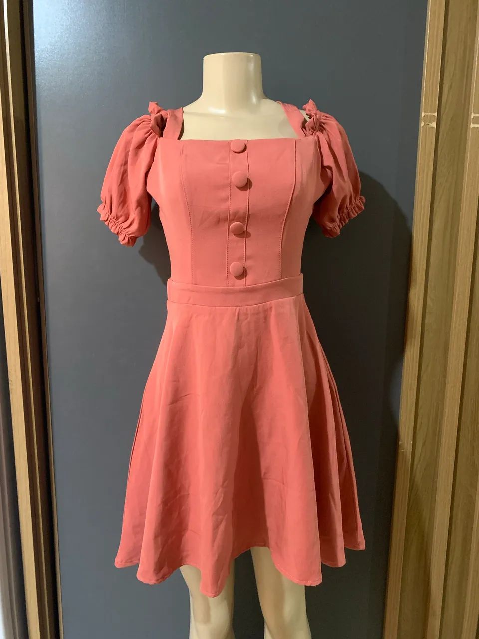 Vestido salmon 38-40