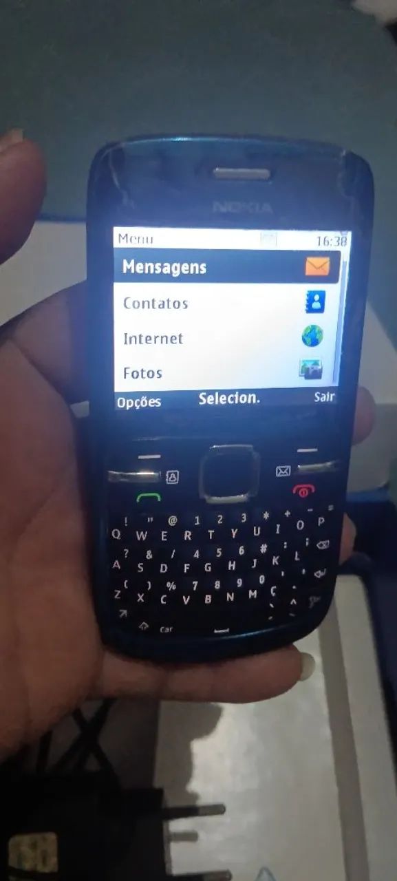 Nokia C3 ano 2012 na caixa usado, mas todo bom - Foto 4