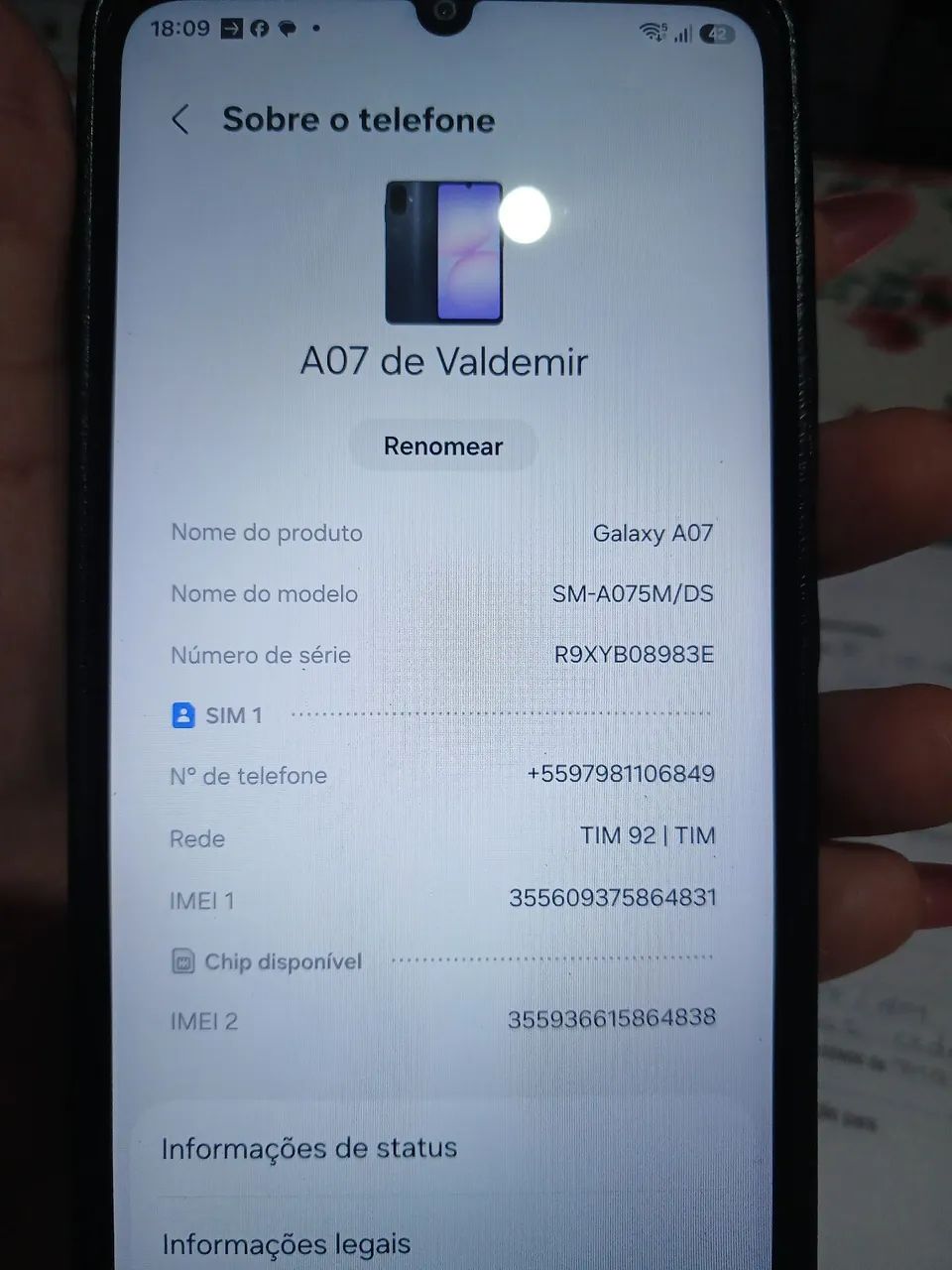 Celular Samsung A07 - Foto 2