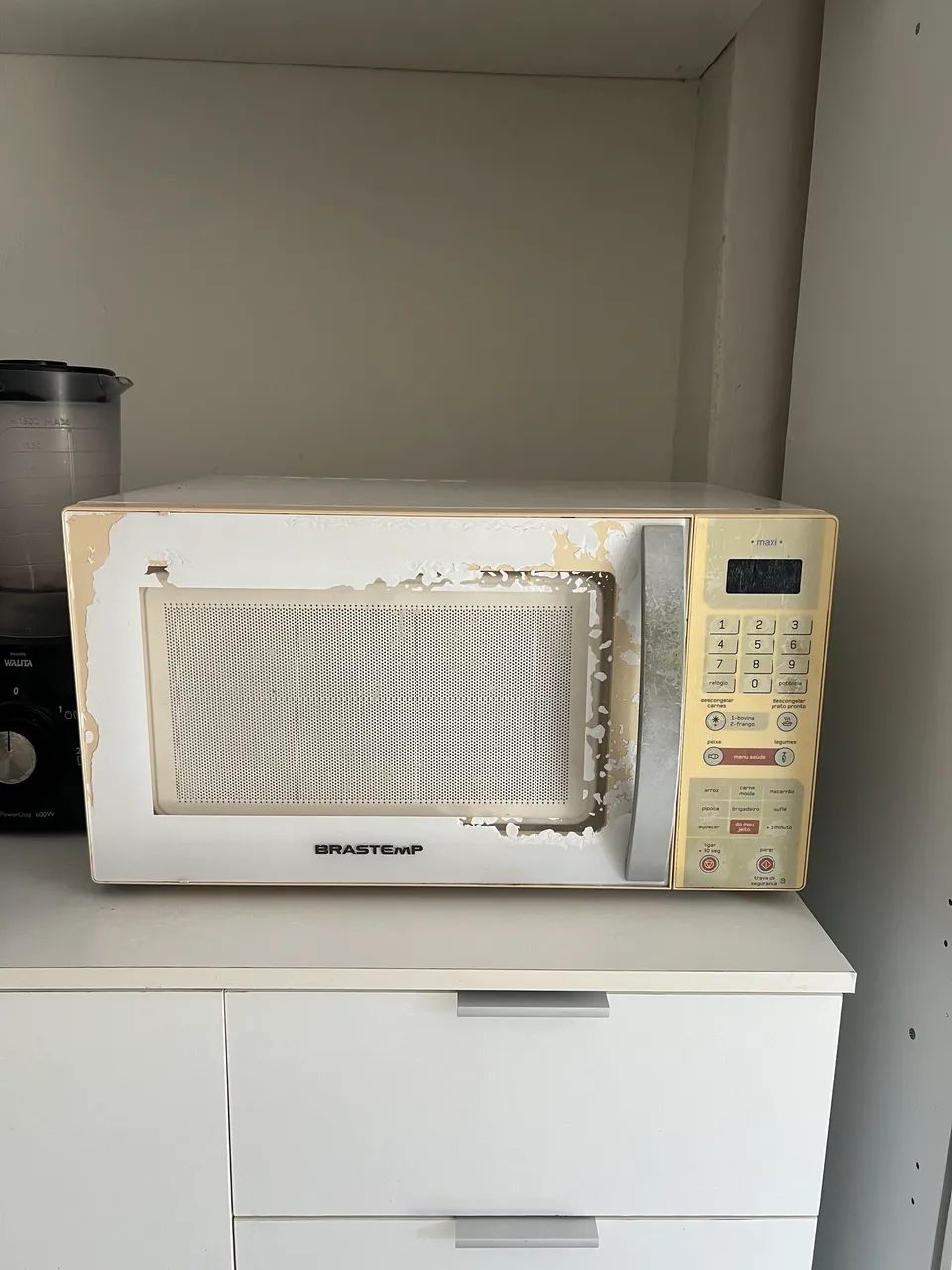 Microondas Brastemp sem funcionar. 