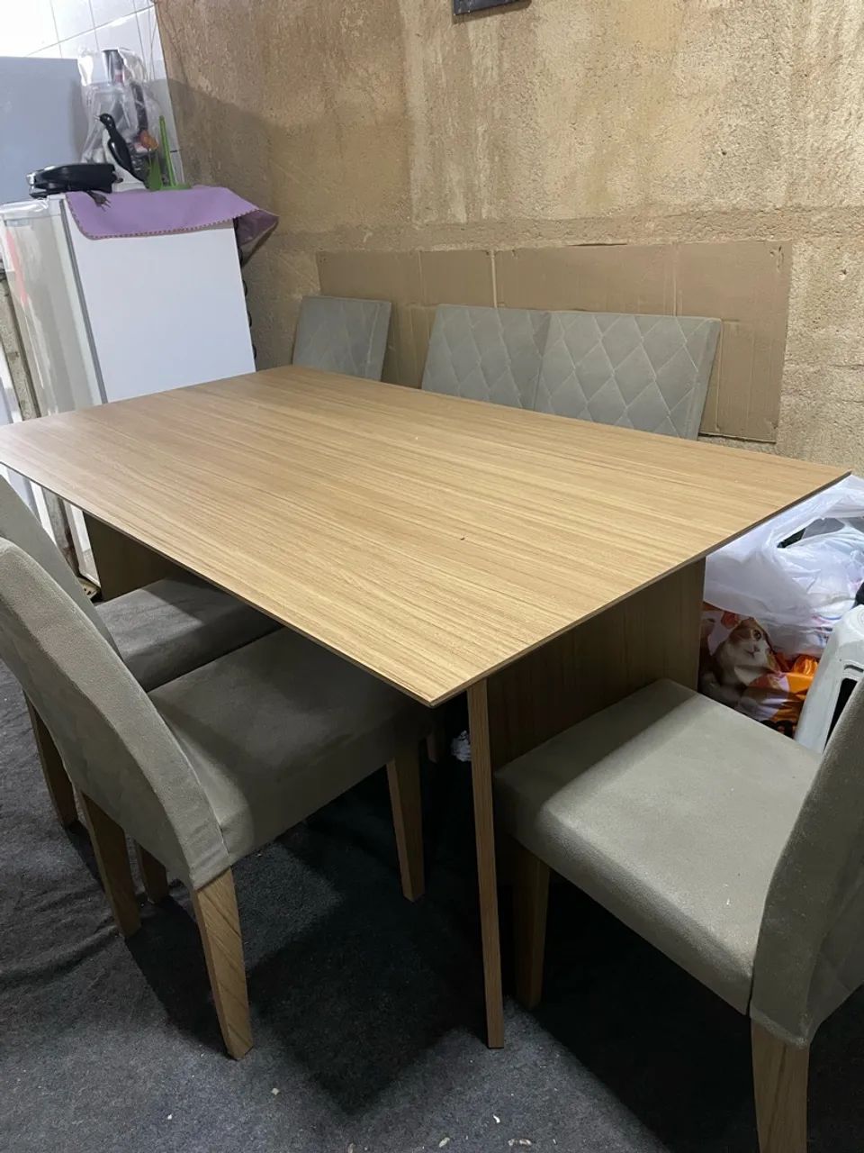 Mesa de jantar 6 cadeiras 