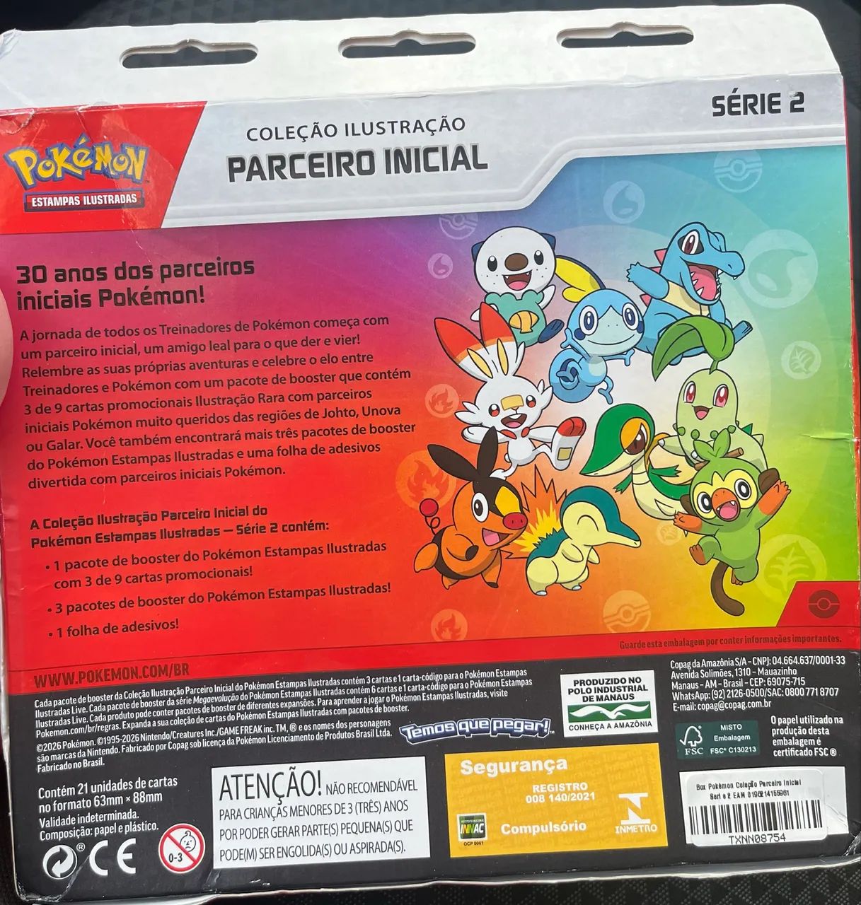 Pokémon Parceiro Inicial série 2 - Foto 2