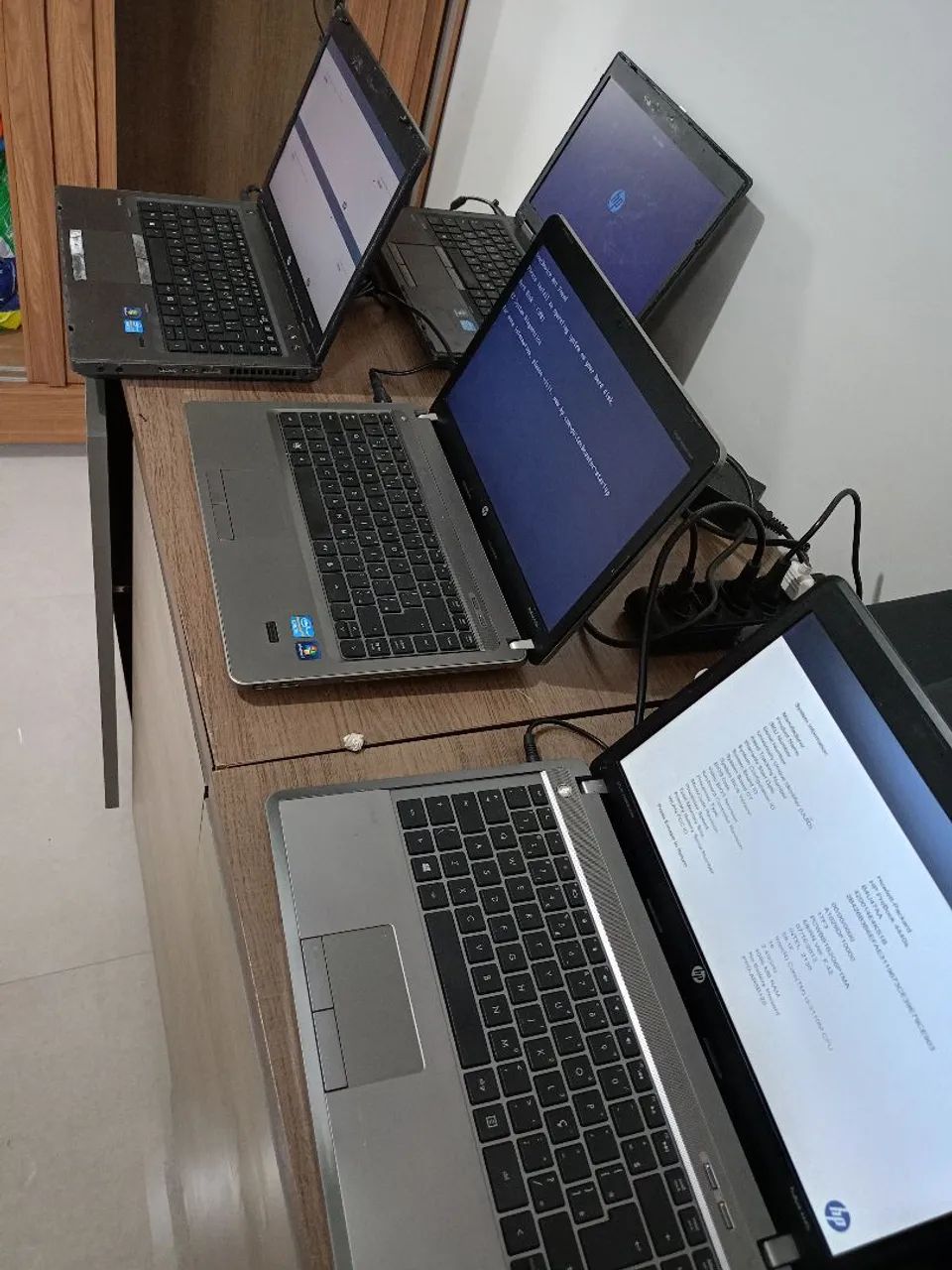 Lote 6 notebooks Hp Probook i3