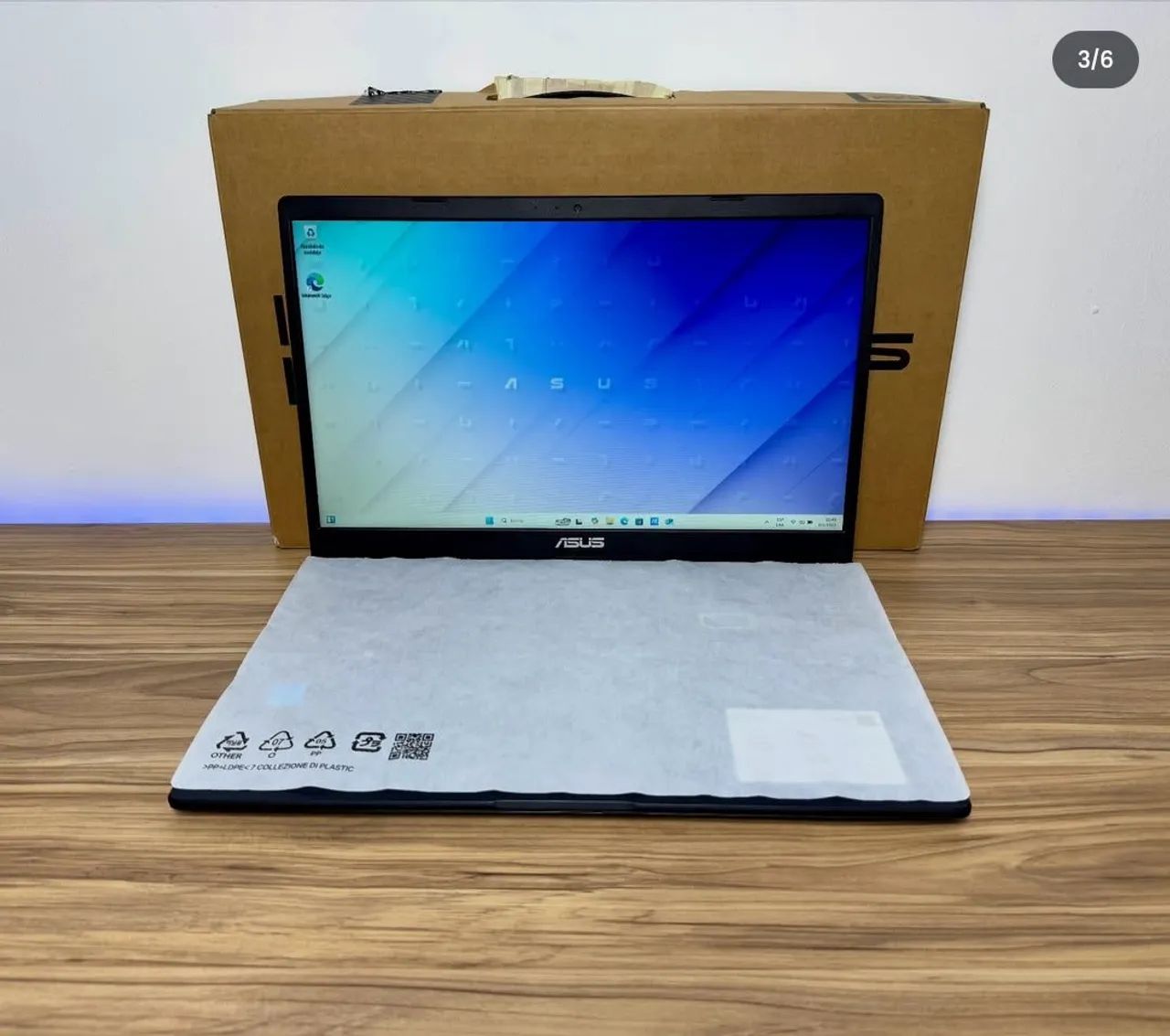 Notebook Asus impecável rápido e ideal pra tudo com garantia de 1 ano - Foto 3