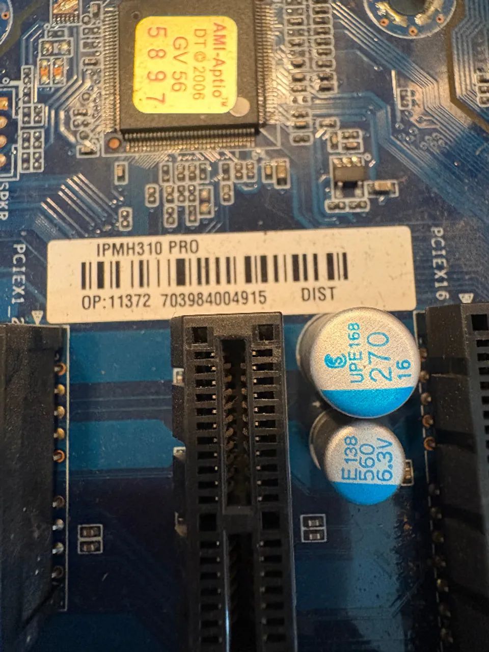Placa Mae IPMH310 PRO - Sucata - Leia  - Foto 2