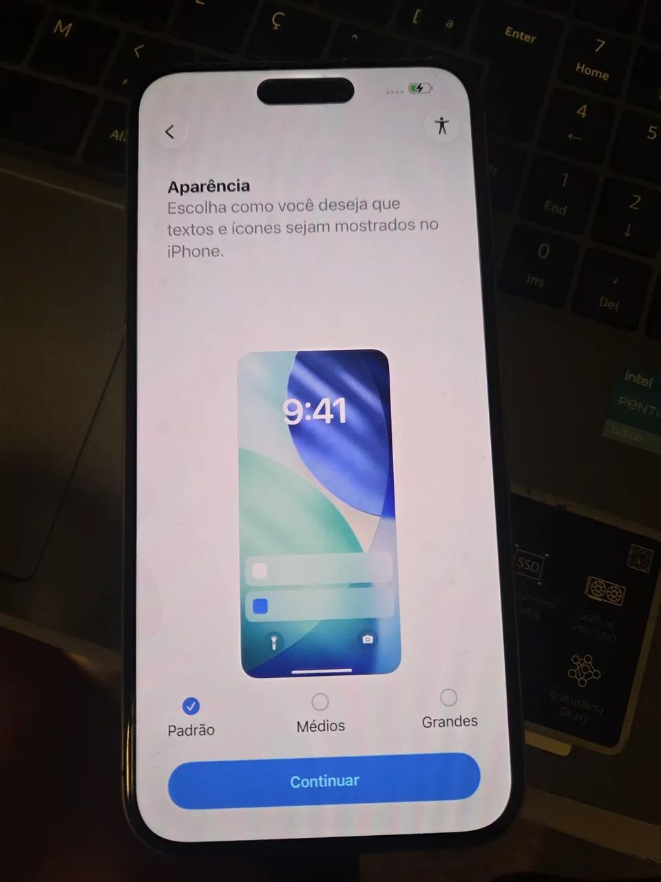 preço do iphone 15 pro max titanium 256gb - Foto 3