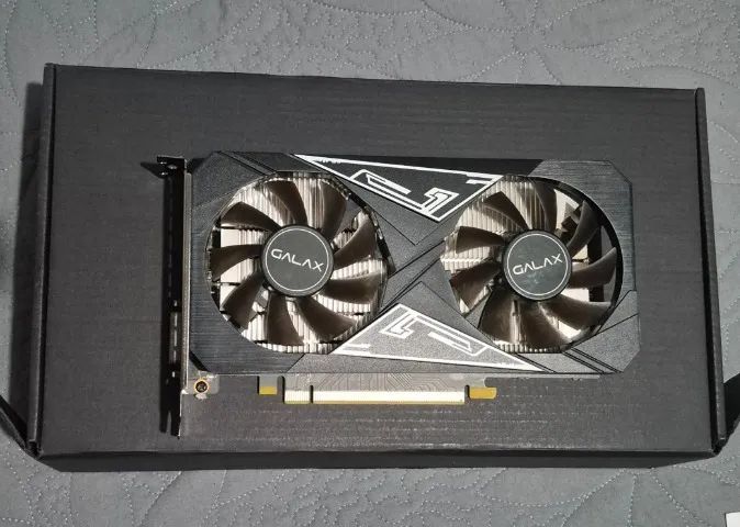 GTX 1650 GALAX 1-Click OC 4GB + Caixa Original - Ótimo Estado - Foto 2