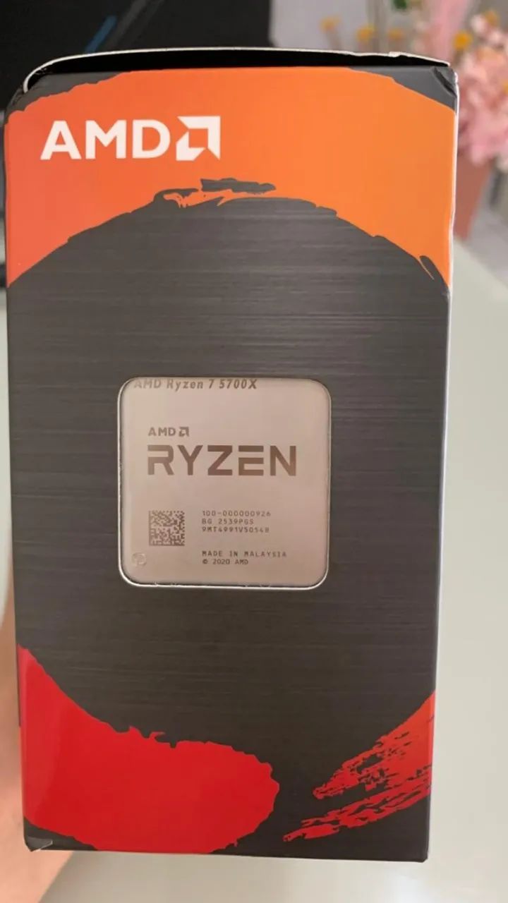 Processador AMD Ryzen 7 5700X - Novo Lacrado - Original - Foto 3