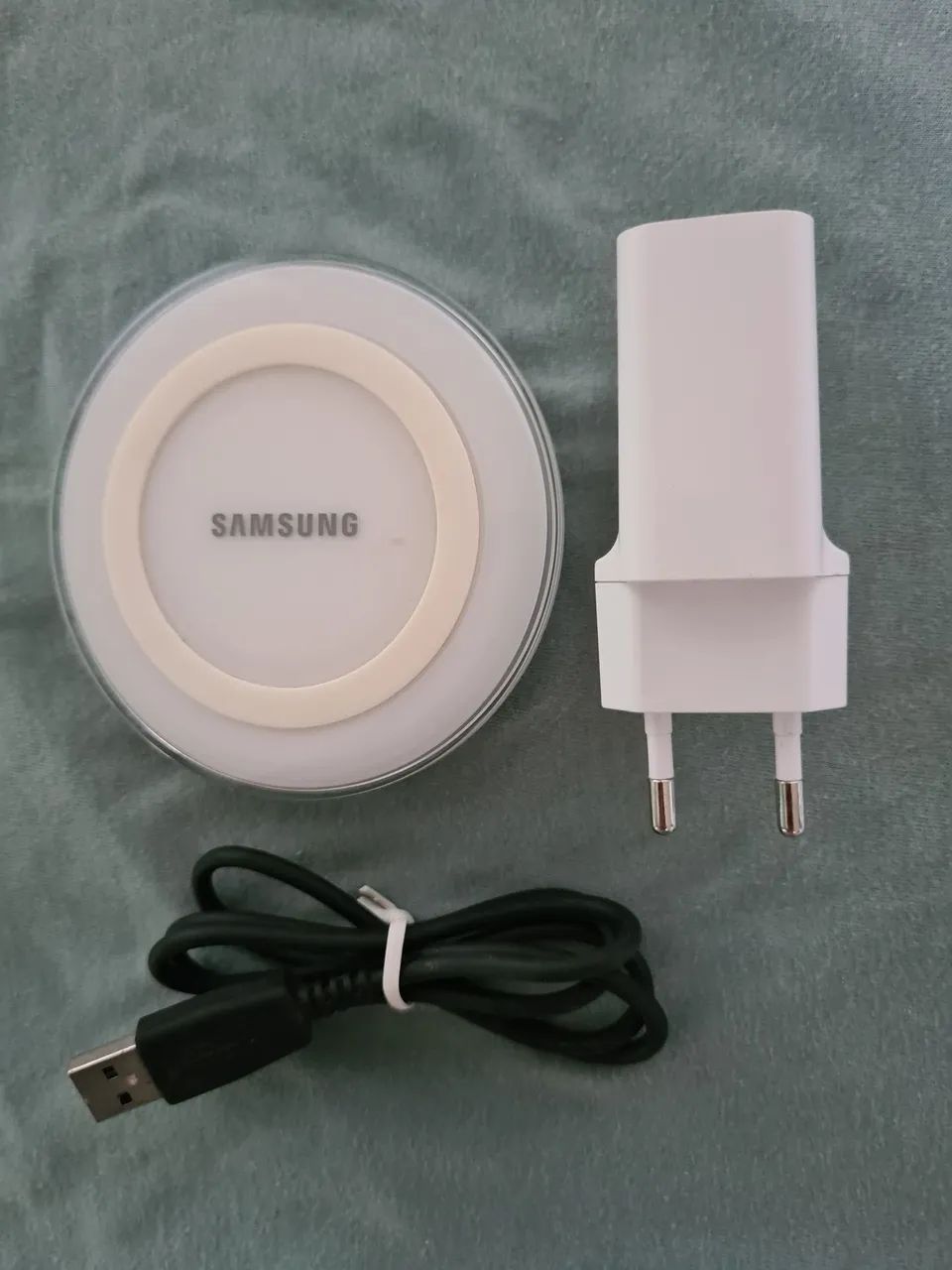 Carregando wireless charger Samsung - Foto 4