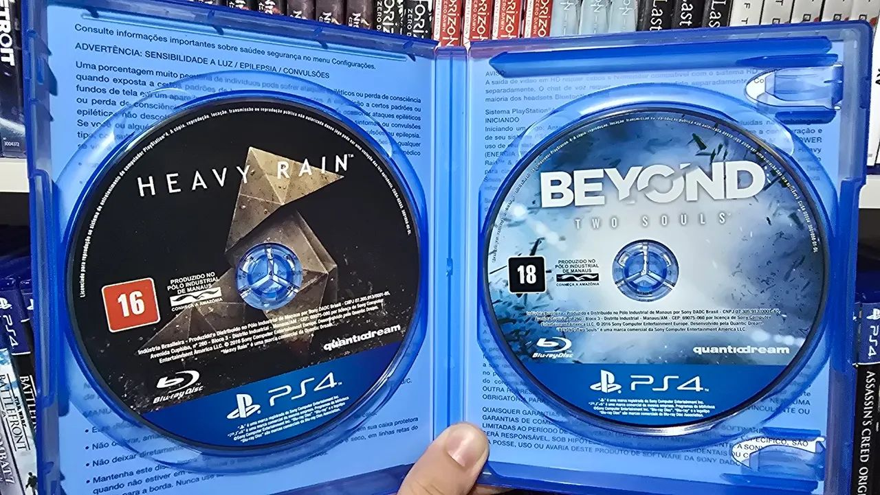 Heavy rain e beyond two souls - PS4 - Foto 2