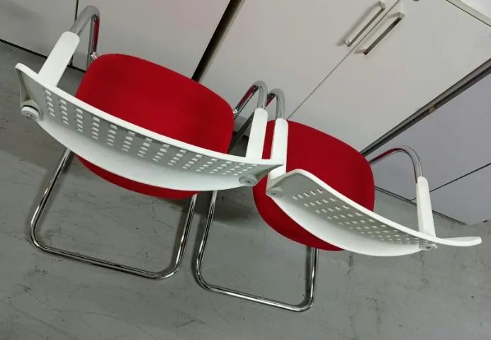 Cadeira Fixa Para Escritório - Foto 4