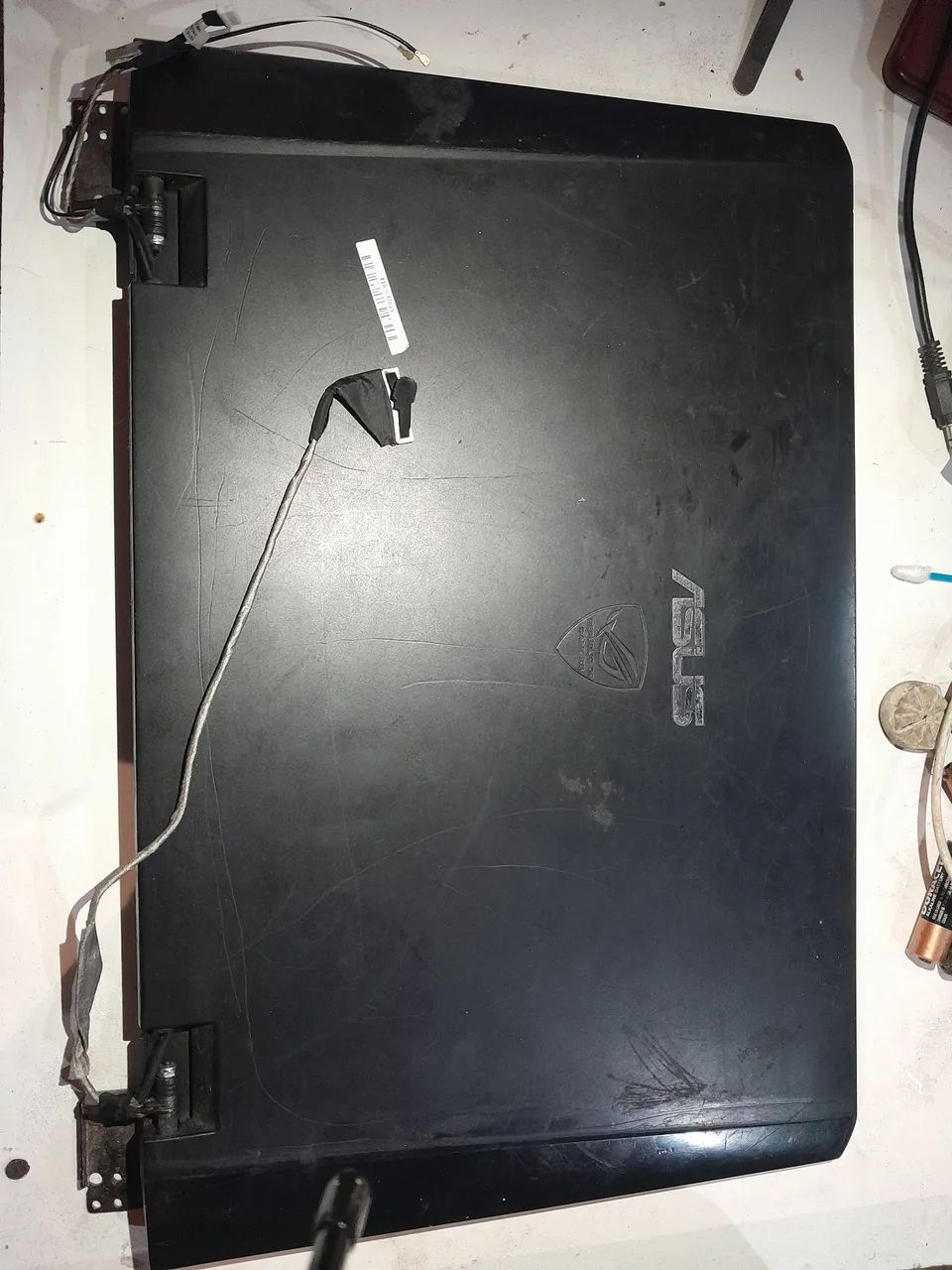 Conjunto, Tela, Moldura, Câmera, Dobradiças e microfone para G75VW - Foto 5