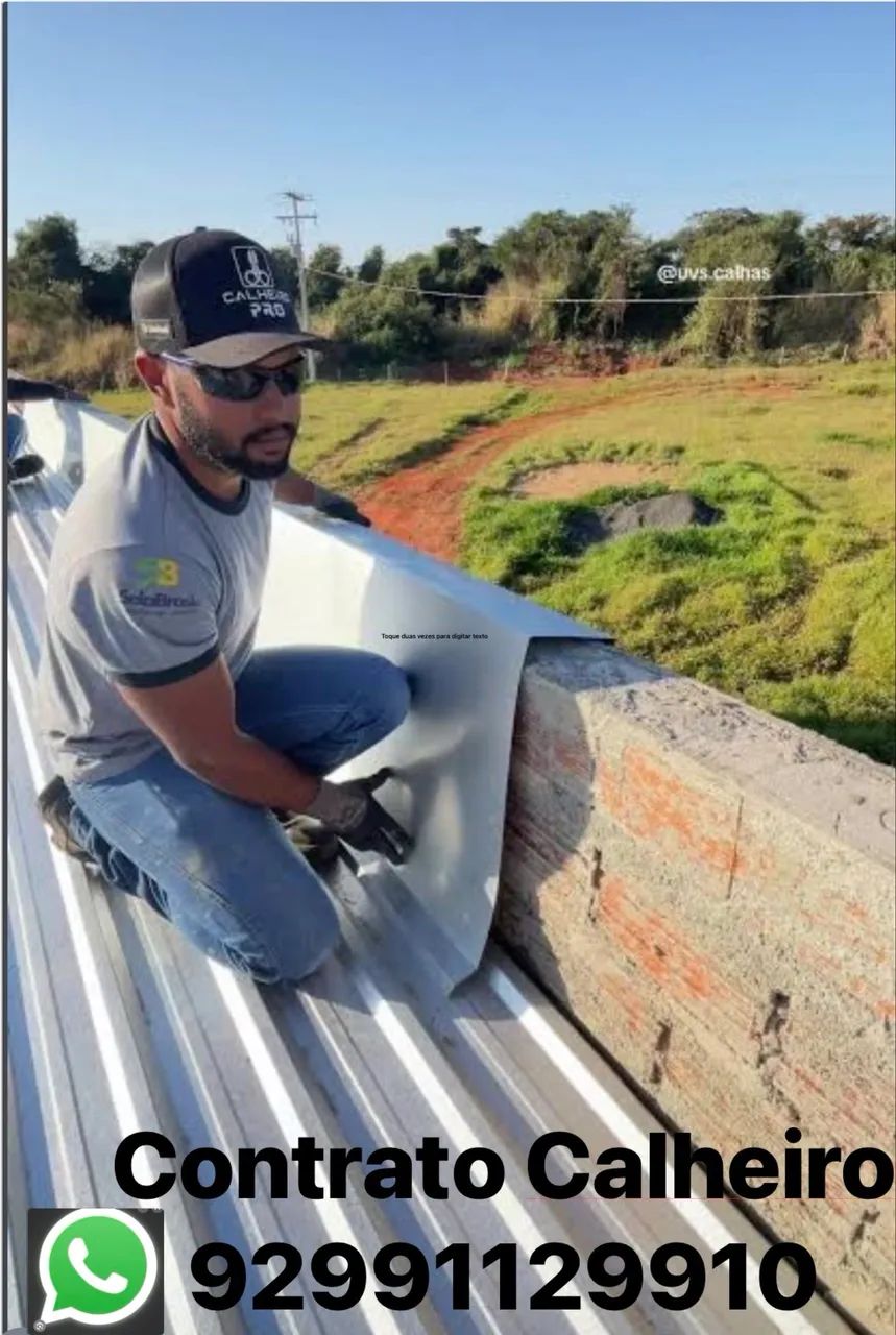 Contrato Calheiro experiência em calha e rufo - Foto 3
