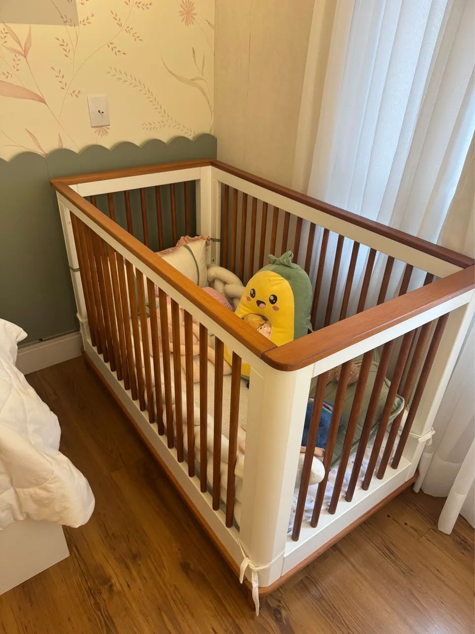 BERÇO ALLEGRINI BABY + COLCHÃO - Foto 2