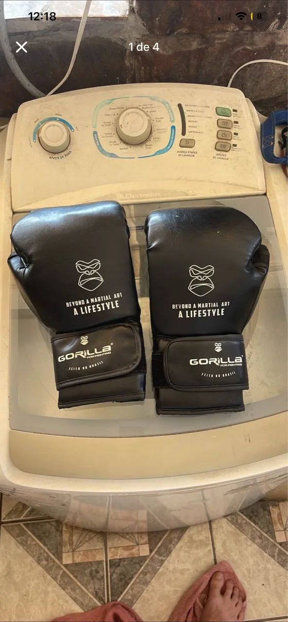 Vendo par de luvas de box  - Foto 3