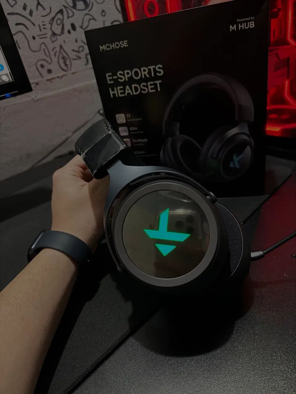 Headset MCHOSE X9  - Foto 4