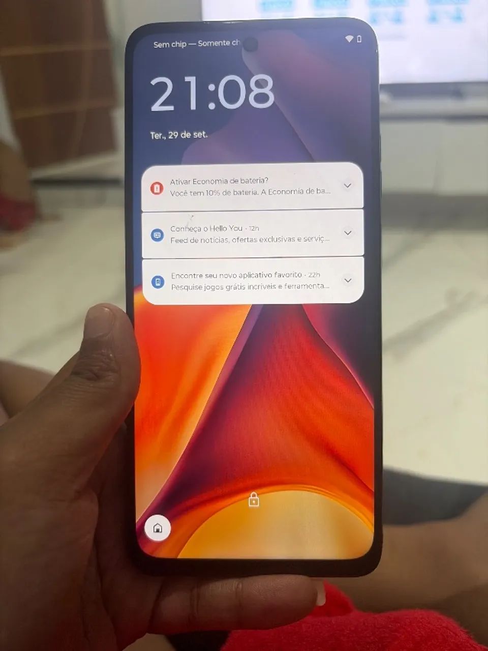 MotoG15 azul