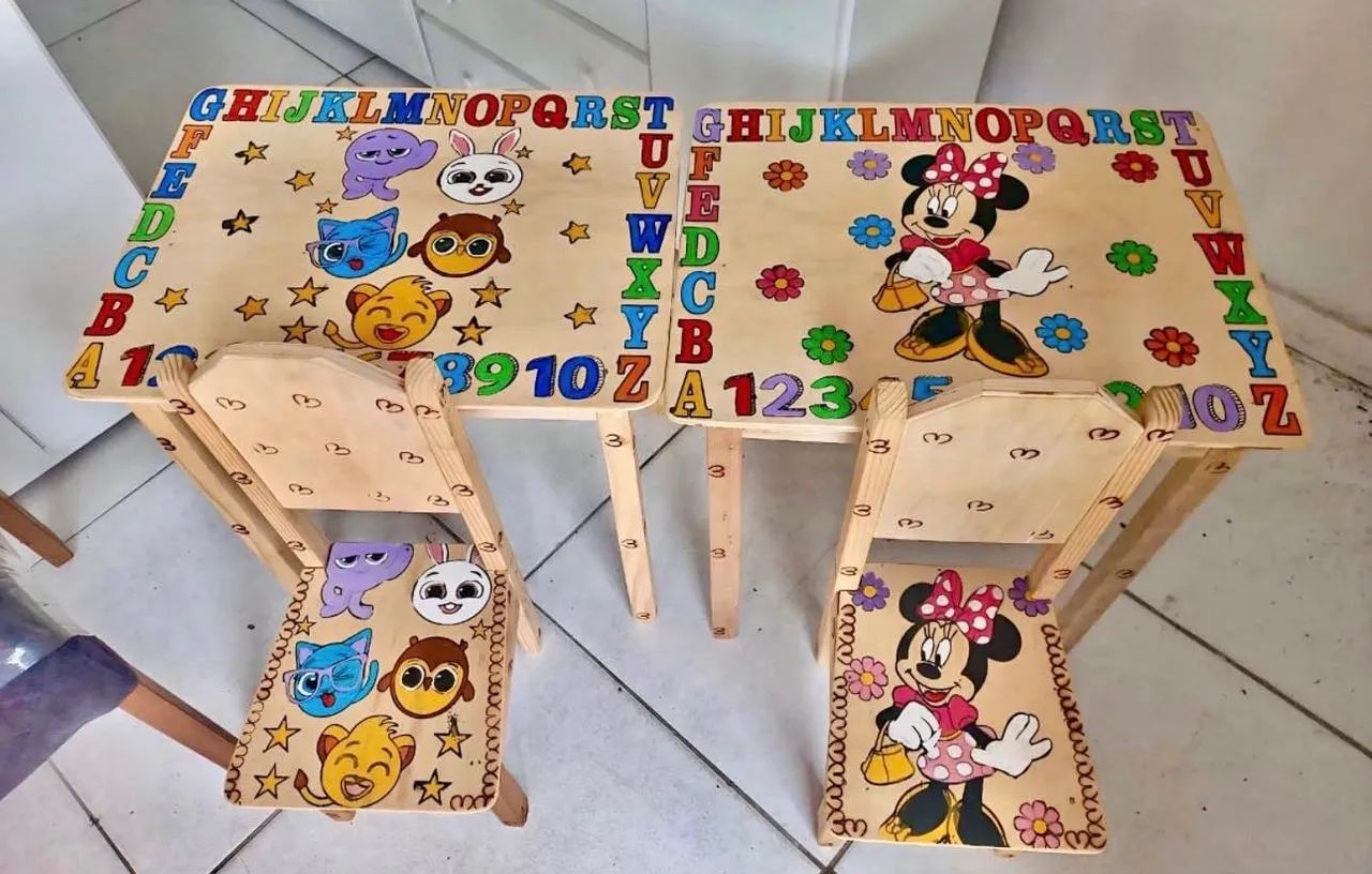 Mesa e cadeira infantil  - Foto 4
