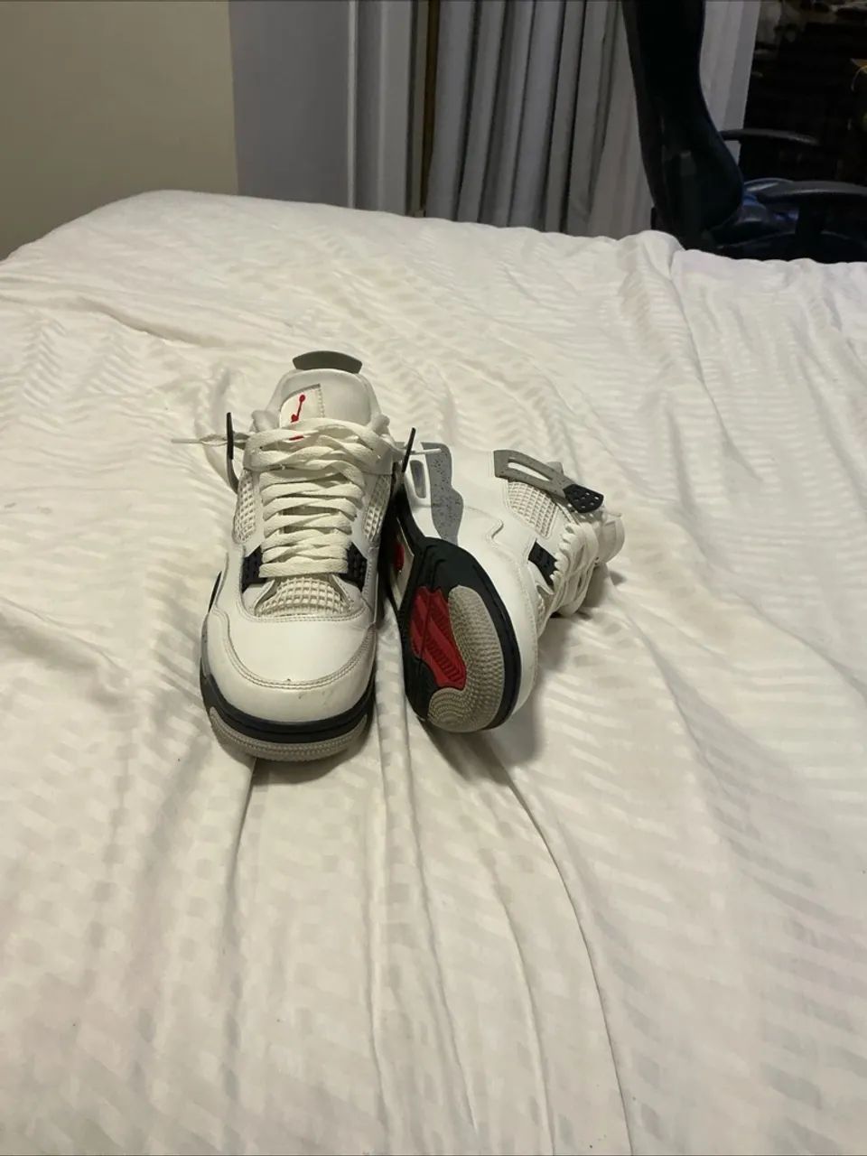 Jordan 4 Retro OG WHITE cement - Foto 2