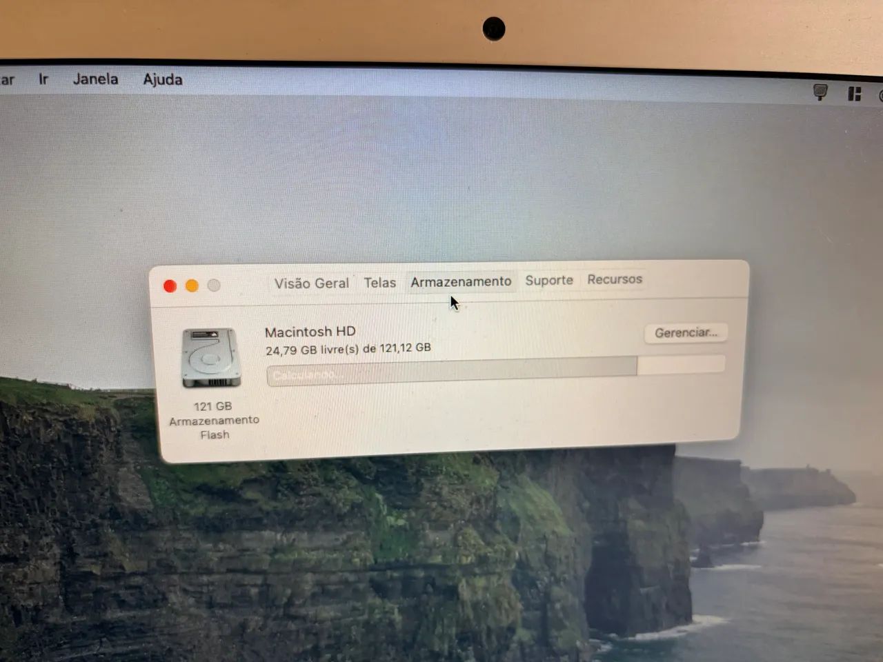 MacBook Air 2017 com poucos ciclos de bateria - Foto 4