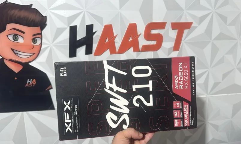 Placa de Vídeo RX 6650 XT 8GB (Usada) 