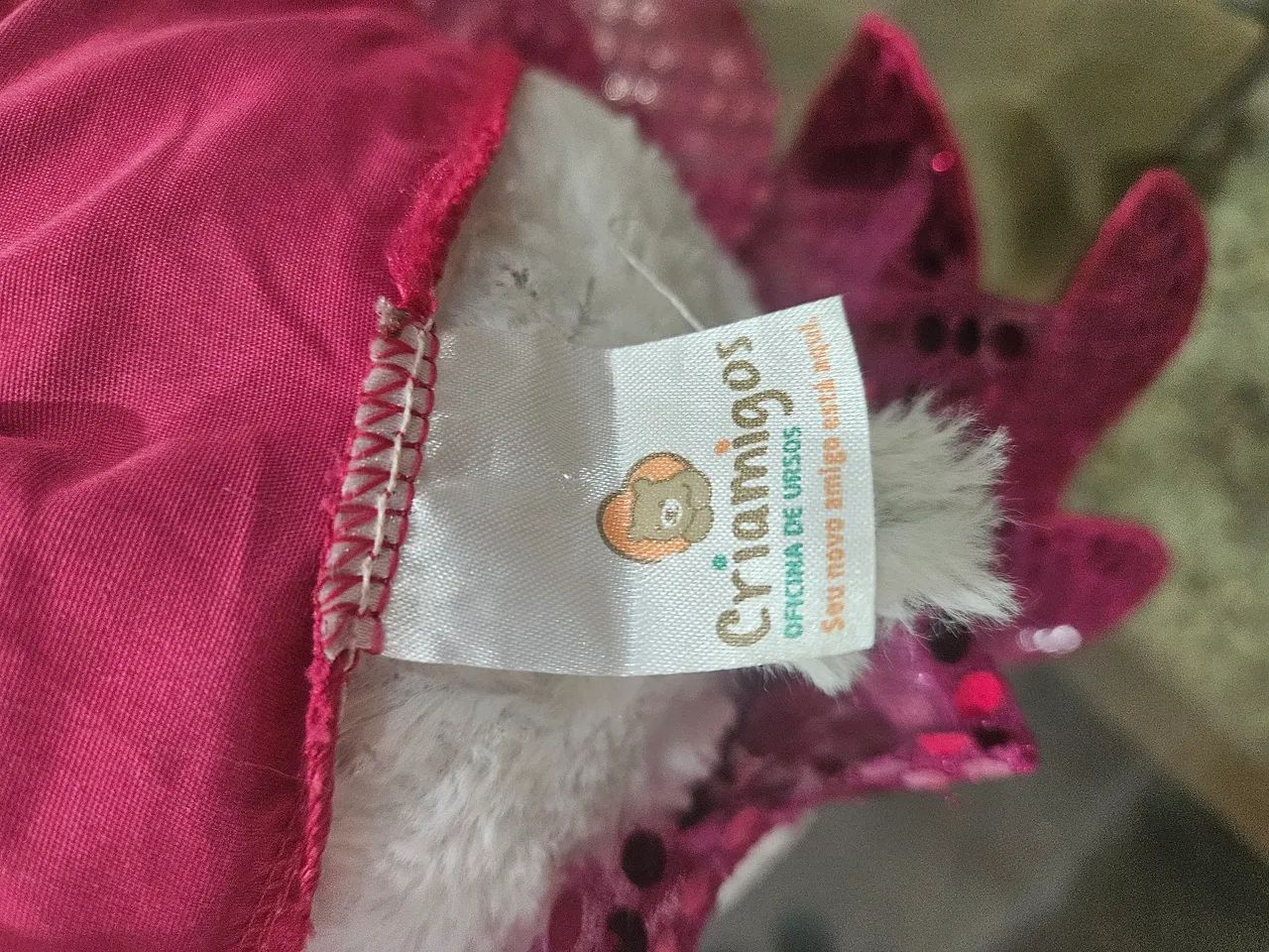 Urso Criamigos Completo (com look e tênis): - Foto 3