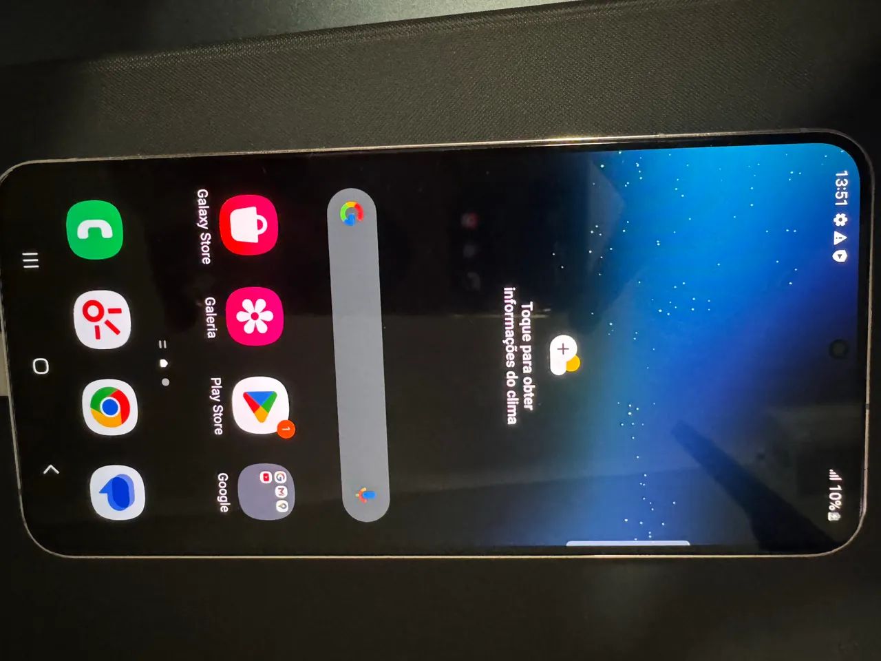 Samsung Galaxy S22+ com pequenas avarias no vidro frontal e traseiro - Foto 2