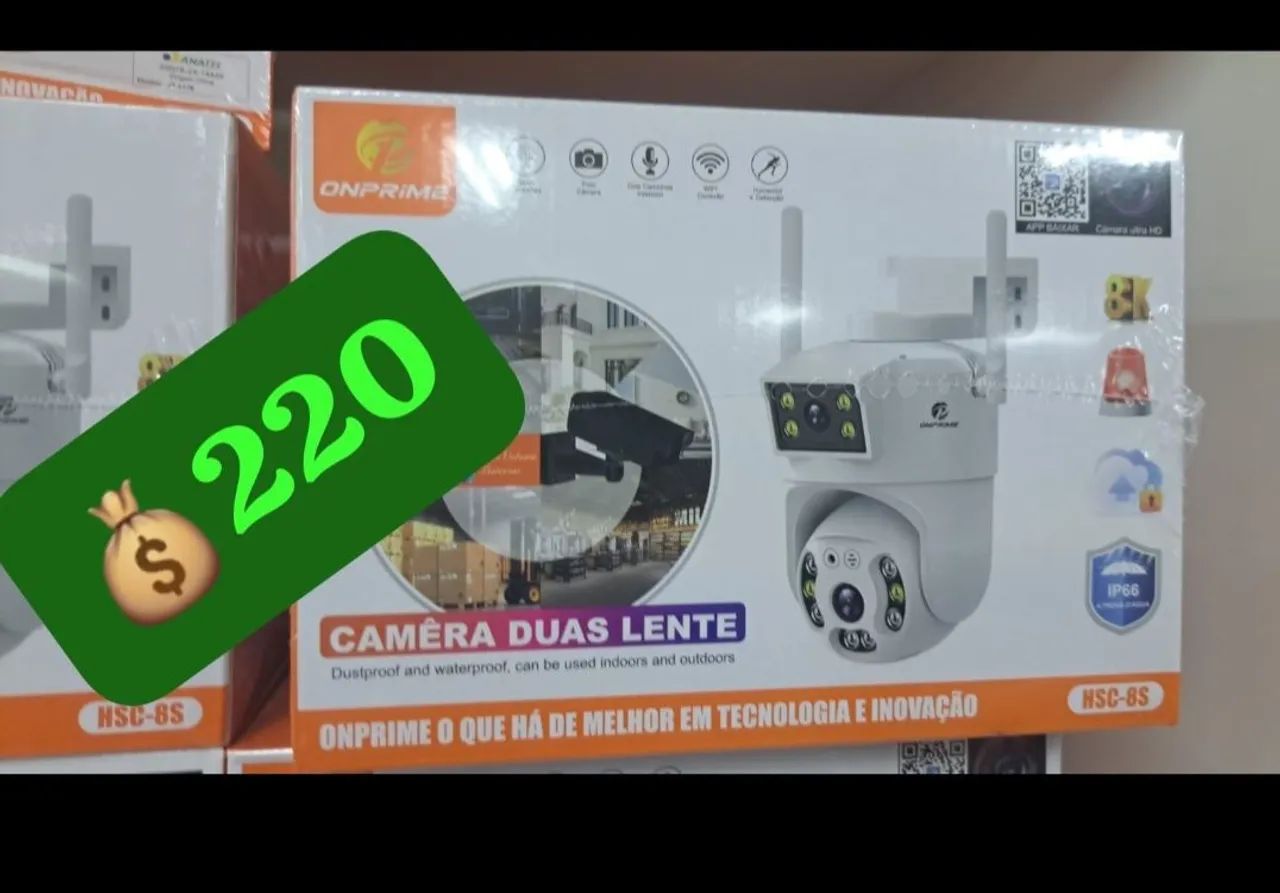 Fazemo entregar grátis  Câmara Wi-Fi