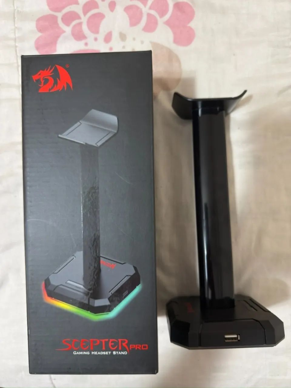 SUPORTE GAMER PARA HEADSET - REDRAGON - ORIGINAL - Foto 2