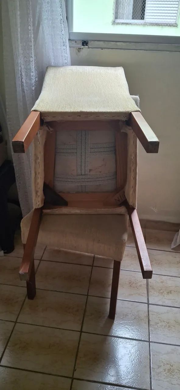 Par de cadeiras de mesa de jantar - Foto 3