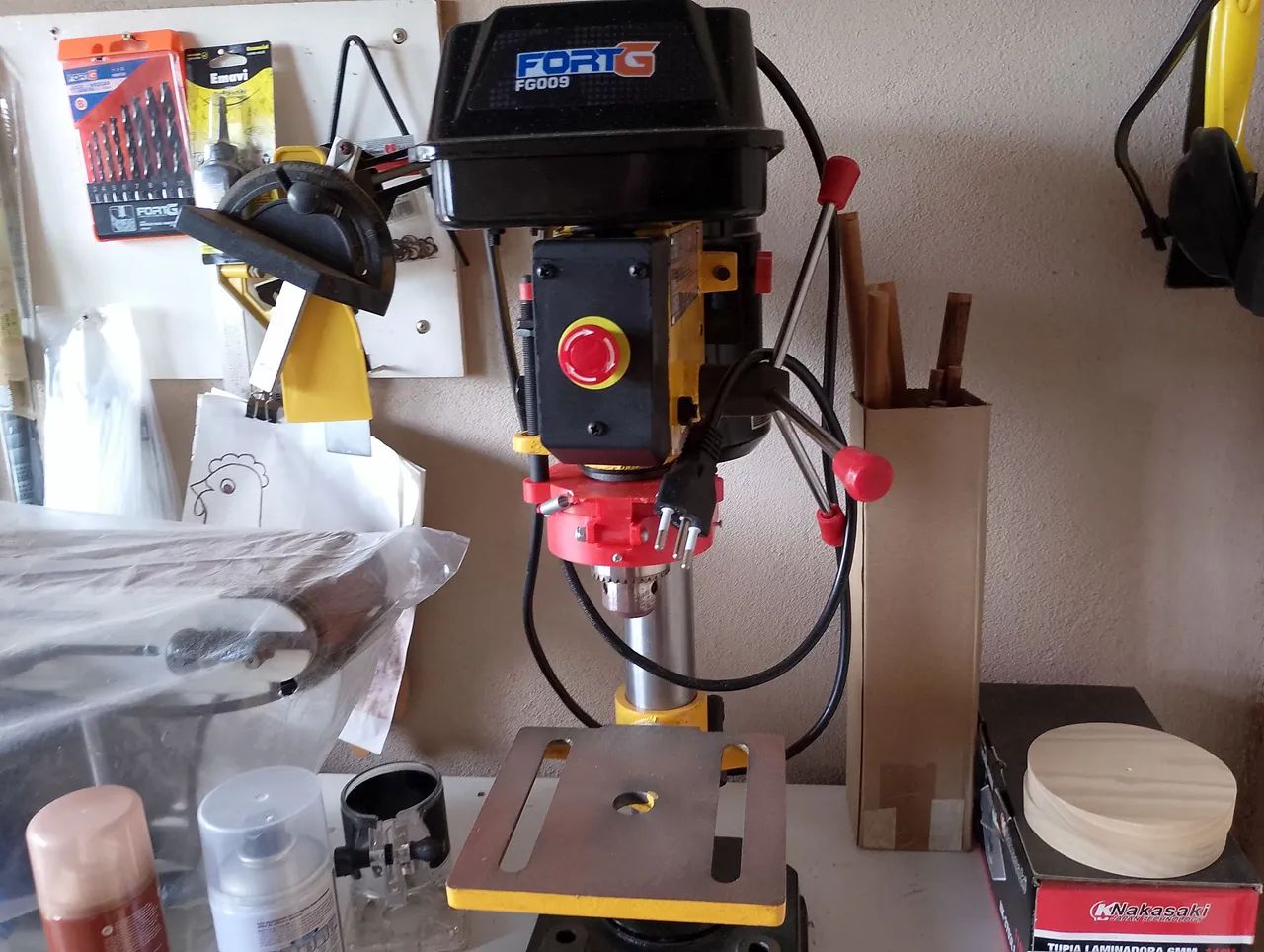 Furadeira de bancada Fortg, 1/2 Polegadas, 13MM.