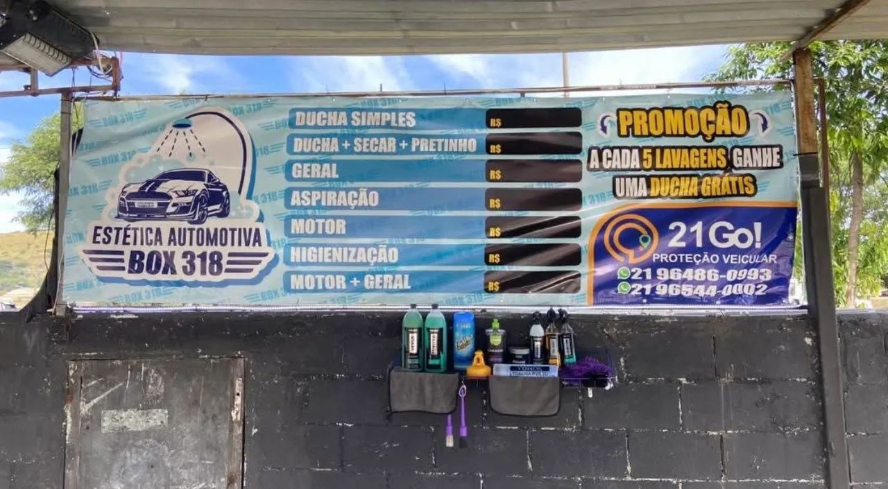 Vende-se lava jato 