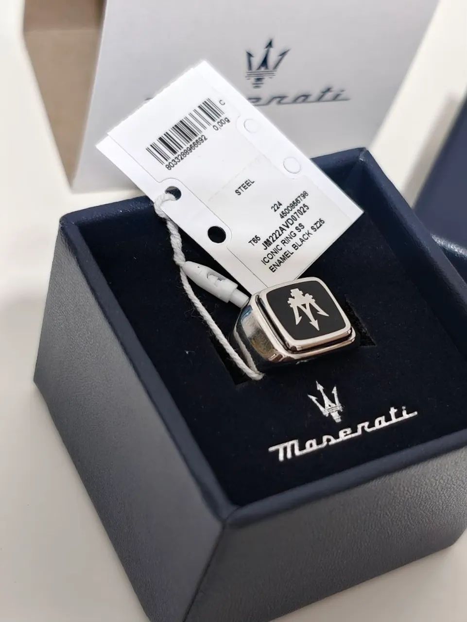 Maserati Jewels Ring with Black Enamel - Foto 4