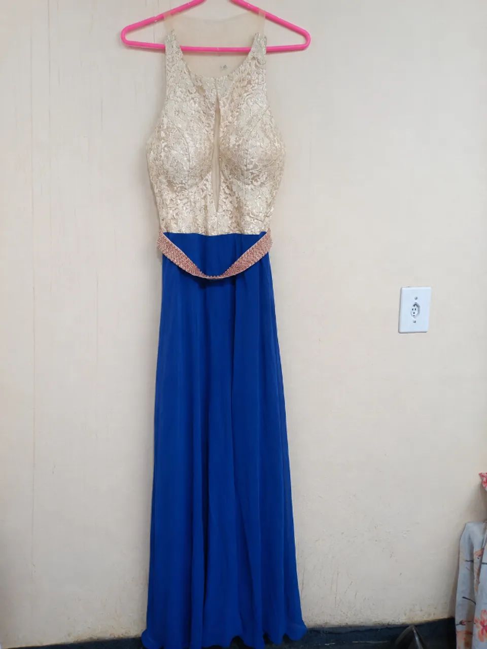 vestido de festa longo azul - Foto 2