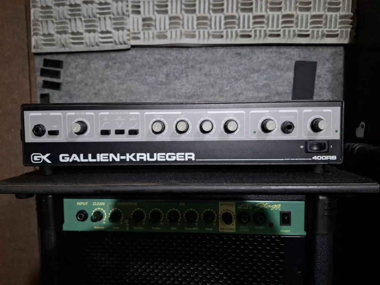 Amplificador Gallien kruegger Gk400 novíssimo 