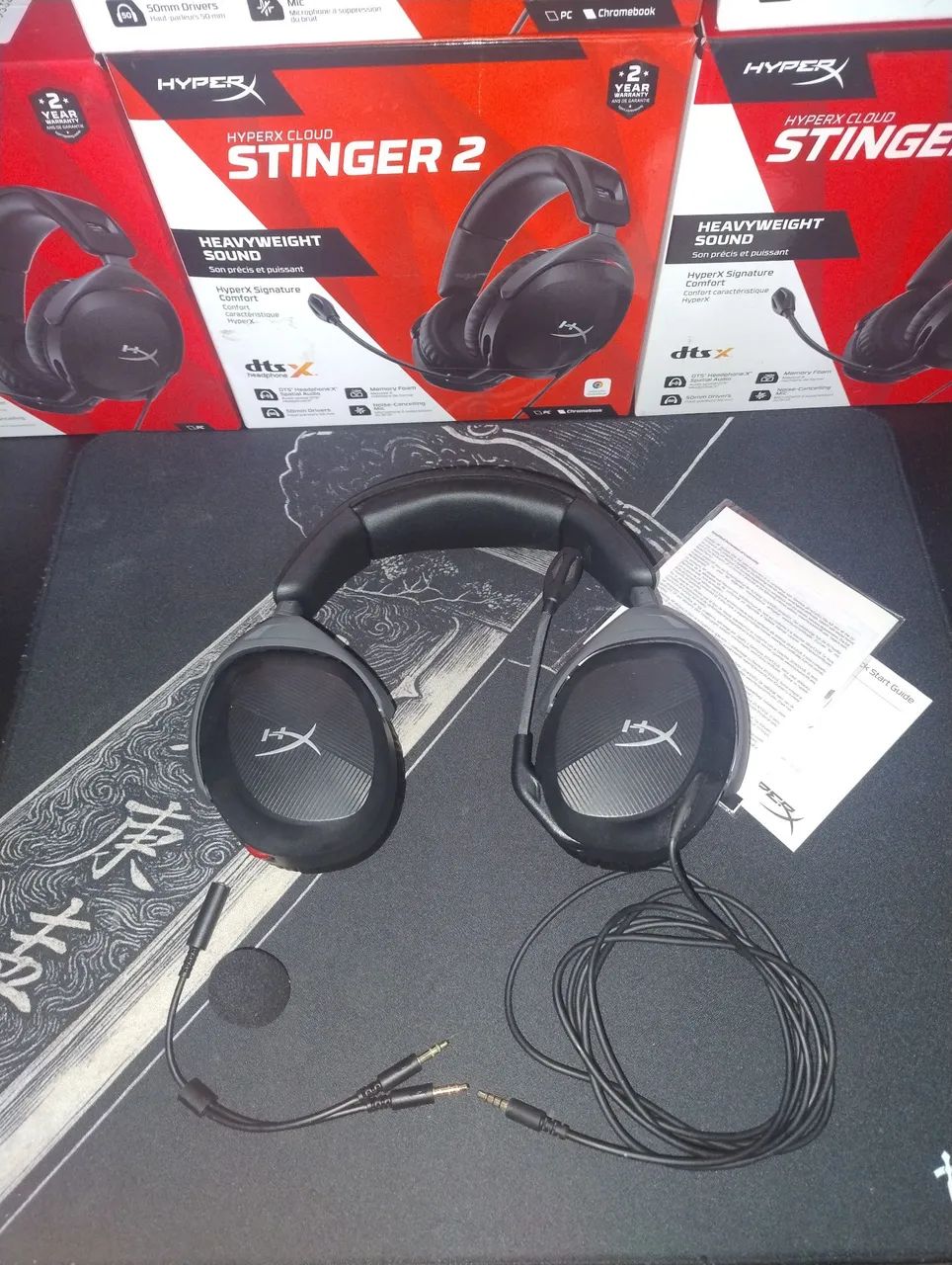 Headset Gamer HyperX Cloud Stinger 2 Core PC Preto Original - Foto 4