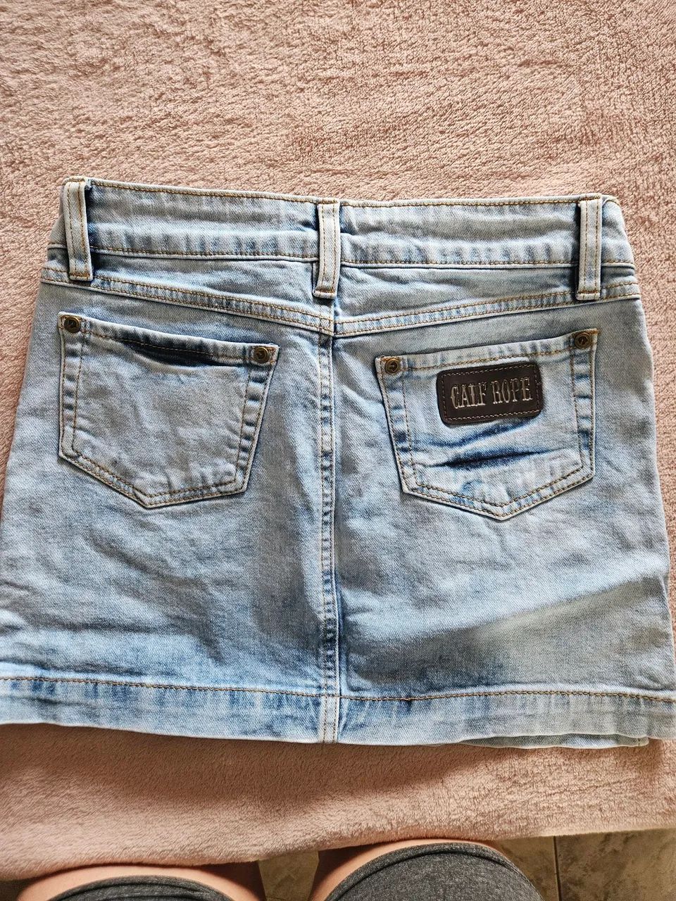 Saia jeans