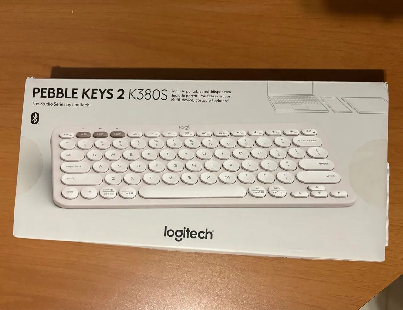 Teclado logitech pebble keys 2