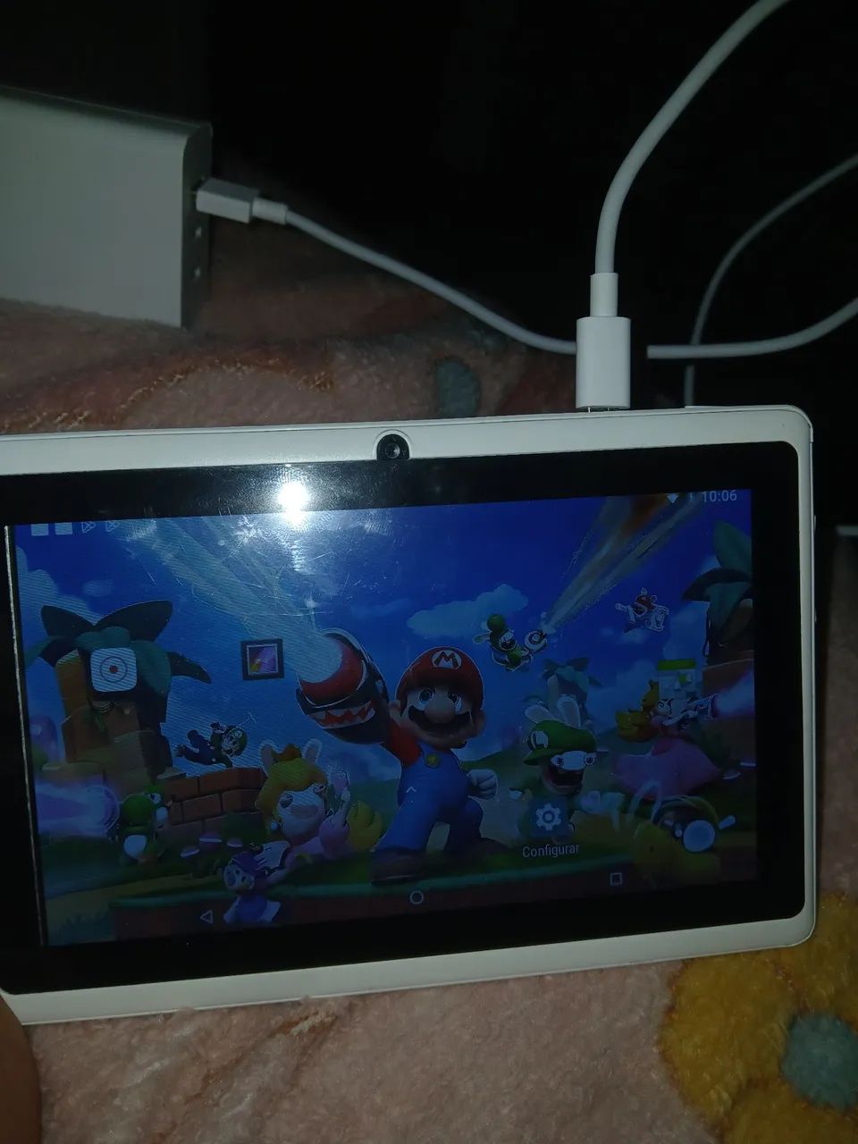 Tablet usado so nao esta funcionando a voz mais tá novo  - Foto 2