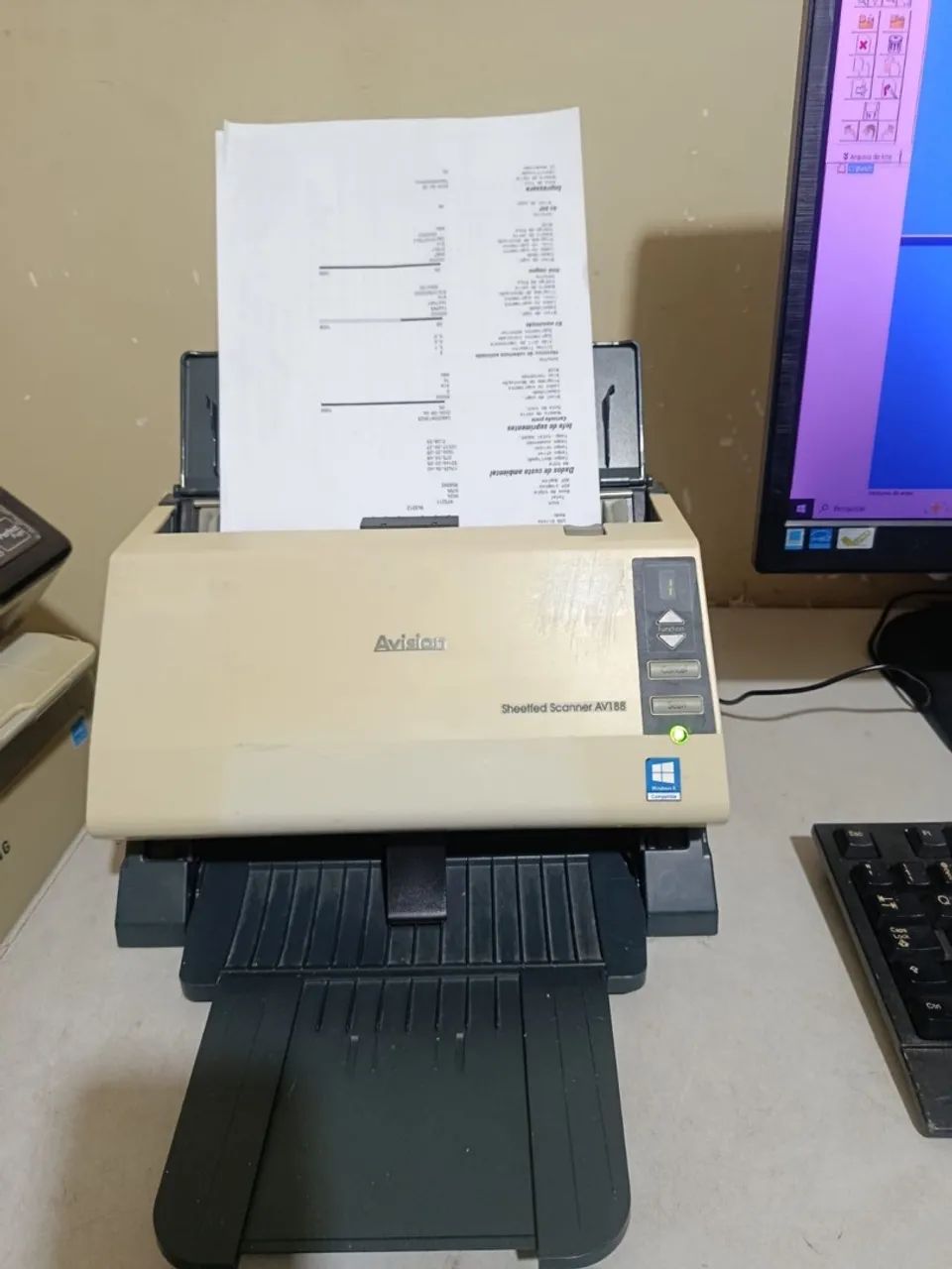 Scanner avision av188 completo - Foto 2