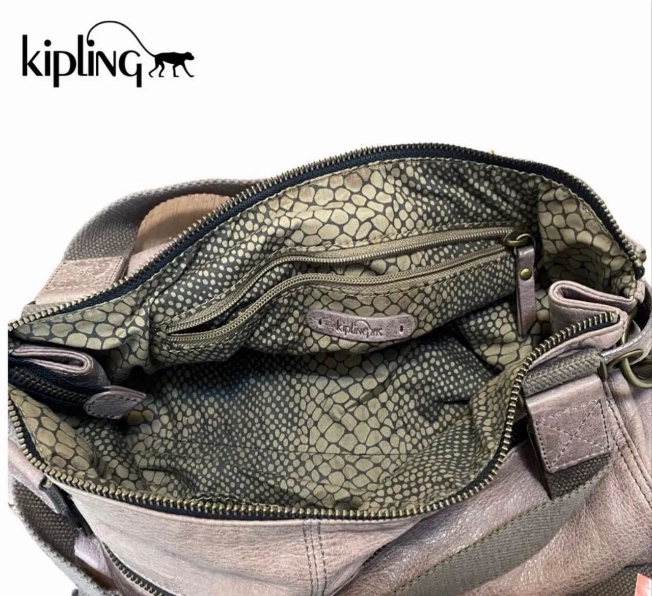 Bolsa Kipling Original Couro  - Foto 4