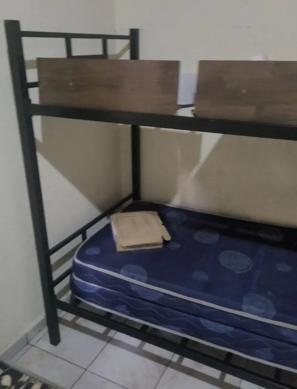 Cama beliche aço inox reforçada 