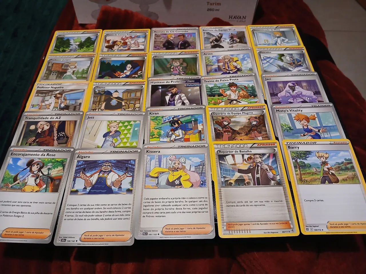 50 cartas TREINADOR pokemon TCG, sem repetir - Foto 2
