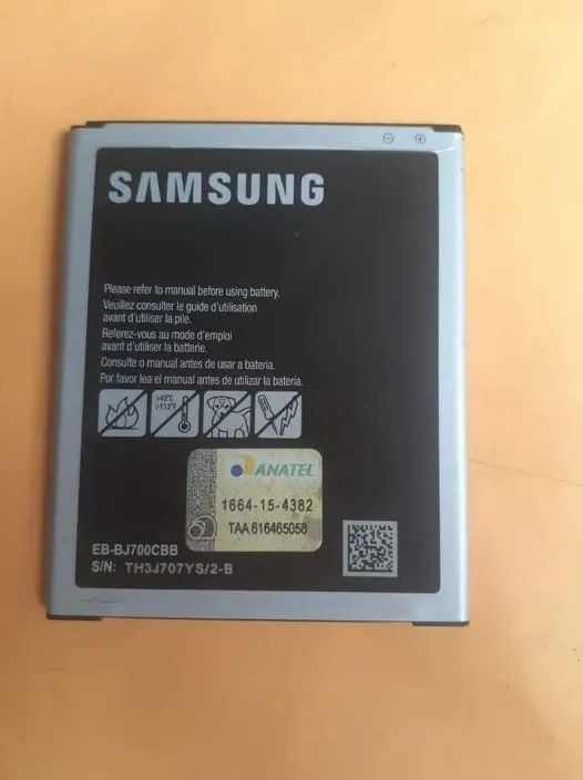 Bateria Samsung EB-BJ700CBB 3000mAh para Galaxy J7 2015 j700 j701 j710 J7 prime G610 On7 