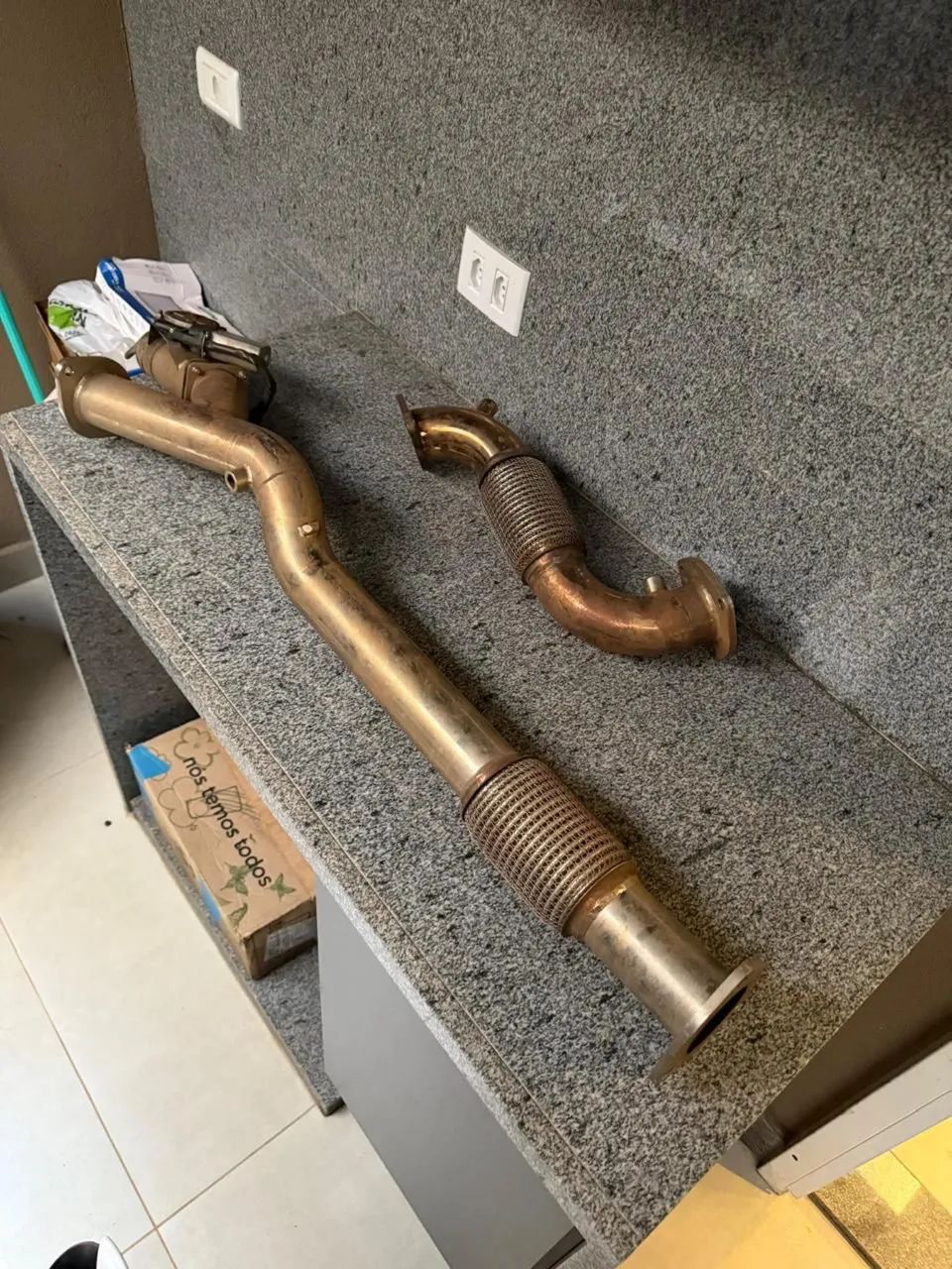 Difusor e Downpipe