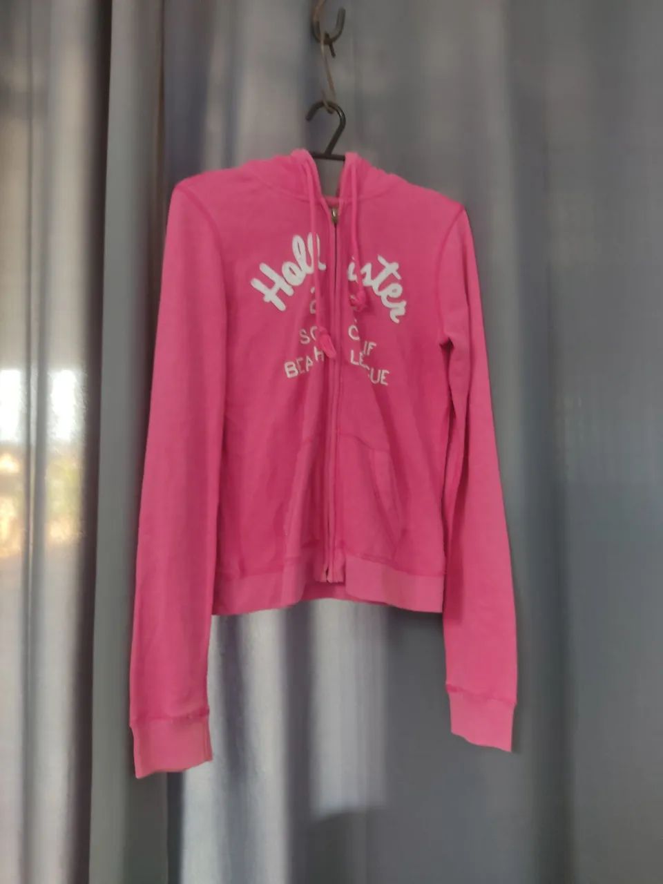 Casaco Hollister rosa - Foto 2