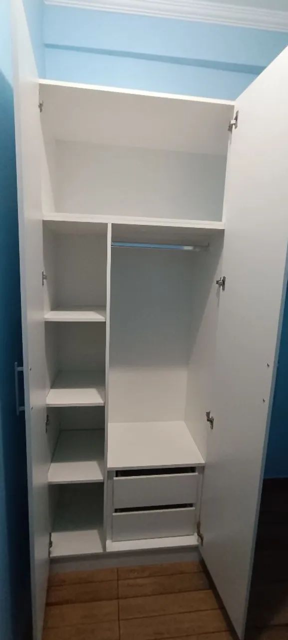 Guarda roupa branco em MDF  - Foto 2