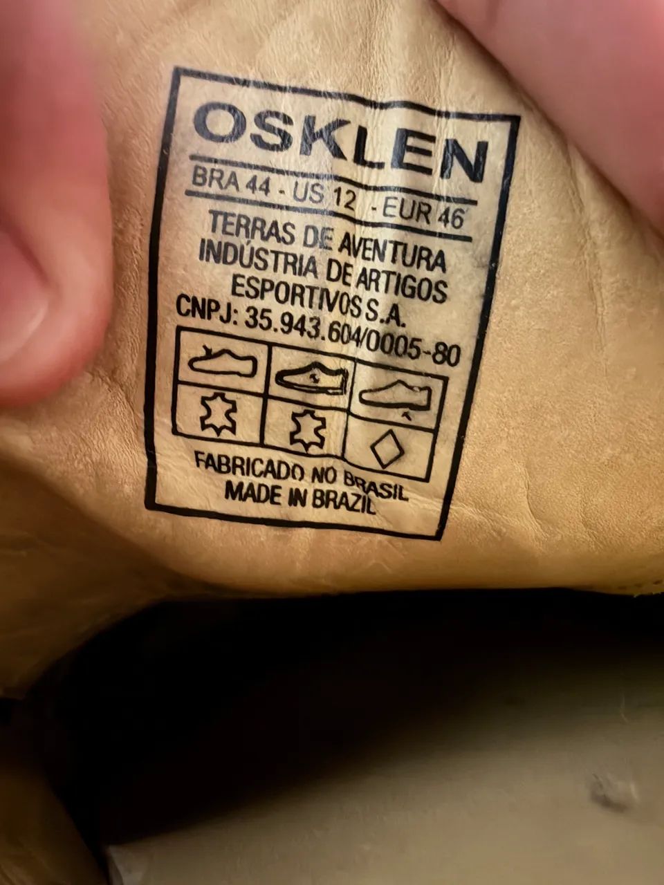 Tênis Osklen Hybrid Bege 44 - Foto 5