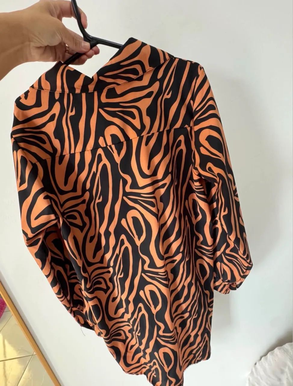 Camisa estilosa de zebra Nova  - Foto 2